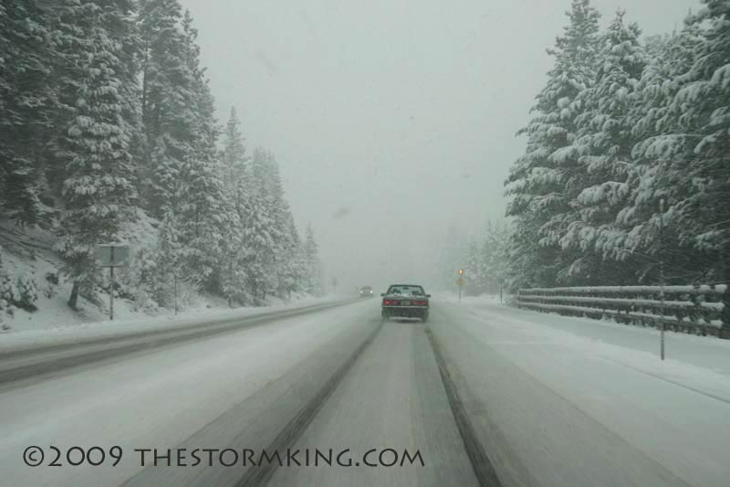 Nugget #172 C Highway 89 in Snowstorm