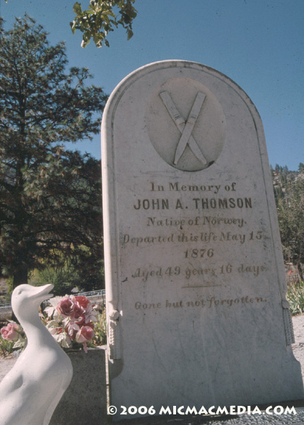 Snowshoe tombstone ID 600