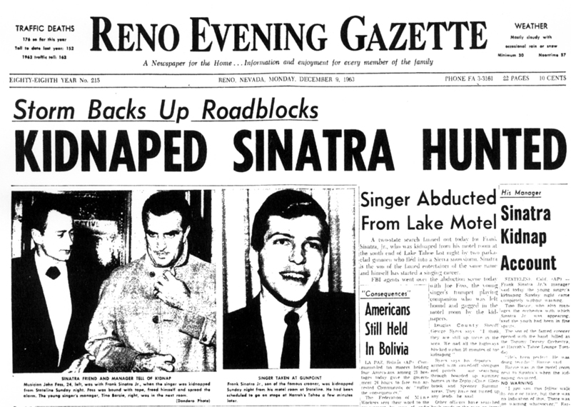 Nugget #127 B Sinatra kidnap sized headlines Nugget #127 B Sinatra kidnap sized headlines