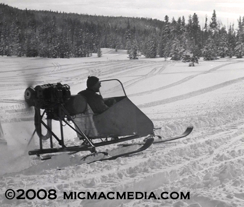 Nugget #130 C Blade powered snow vehicle Nugget #130 C Blade powered snow vehicle