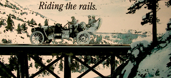 Nugget #137 B Thomas Flyer on Trestle Nugget #137 B Thomas Flyer on Trestle
