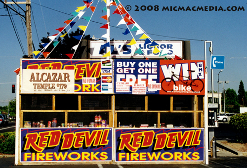 Nugget #141 A Fireworks vendor Nugget #141 A Fireworks vendor