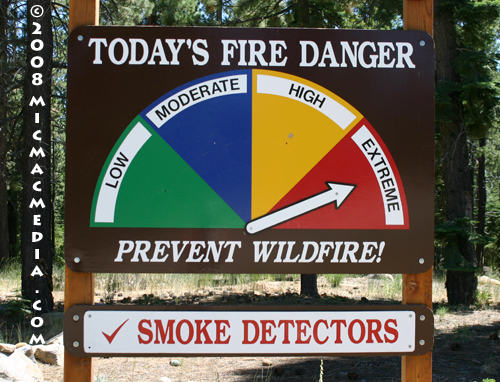 Nugget #141 E Fire Danger Extreme Nugget #141 E Fire Danger Extreme