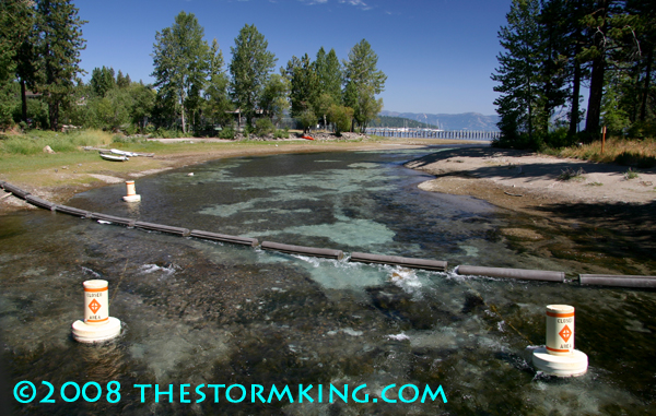 Nugget #153 D Water draining from Tahoe Nugget #153 D Water draining from Tahoe