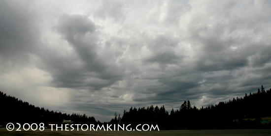 Nugget #155 B Storm clouds approach Donner Pass Nugget #155 B Storm clouds approach Donner Pass