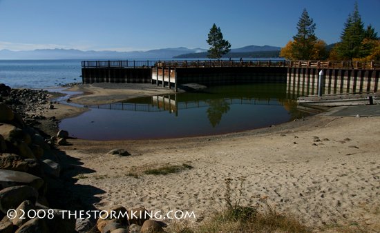 Nugget #155 F Tahoe Vista Boat Ramp closed