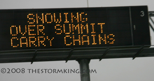 Nugget #159 A Snow on Summit sign Nugget #159 A Snow on Summit sign