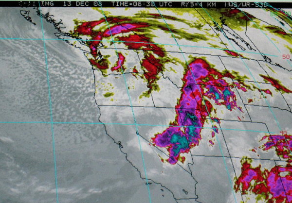 Nugget #159 C Infrared Satellite of Cold Storm Nugget #159 C Infrared Satellite of Cold Storm