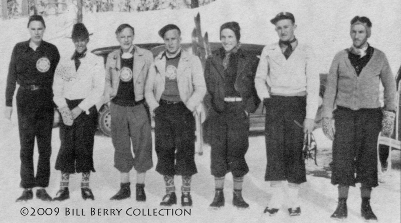 Nugget #165 1937 Nevada Ski Team Nugget #165 1937 Nevada Ski Team