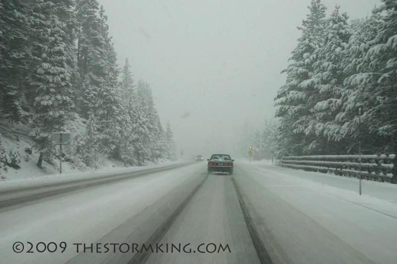 Nugget #172 C Highway 89 in Snowstorm Nugget #172 C Highway 89 in Snowstorm