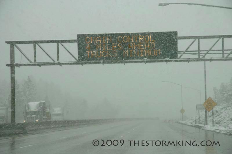 Nugget #172 D Chain Warning Interstate 80 Nugget #172 D Chain Warning Interstate 80