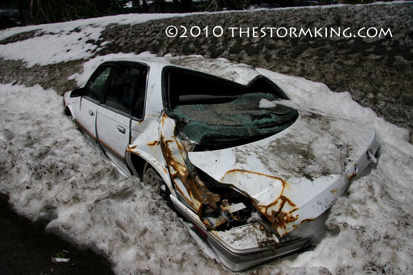 Nugget #183 Crushed Car Snowmelt Nugget #183 Crushed Car Snowmelt