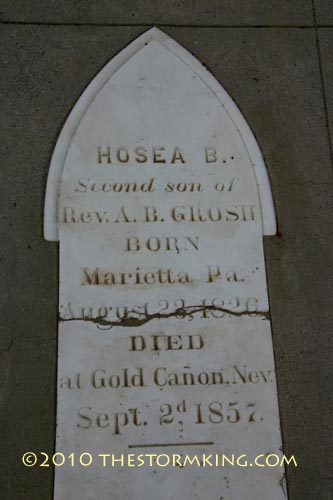 Nugget #185 Grosch Gravesite Nugget #185 Grosch Gravesite