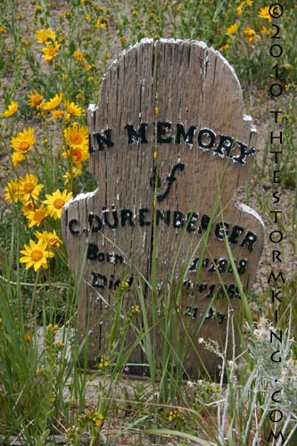 Nugget #185 Wooden Marker 1864