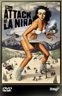 Nugget #217 La Nina Ski Movie  Poster