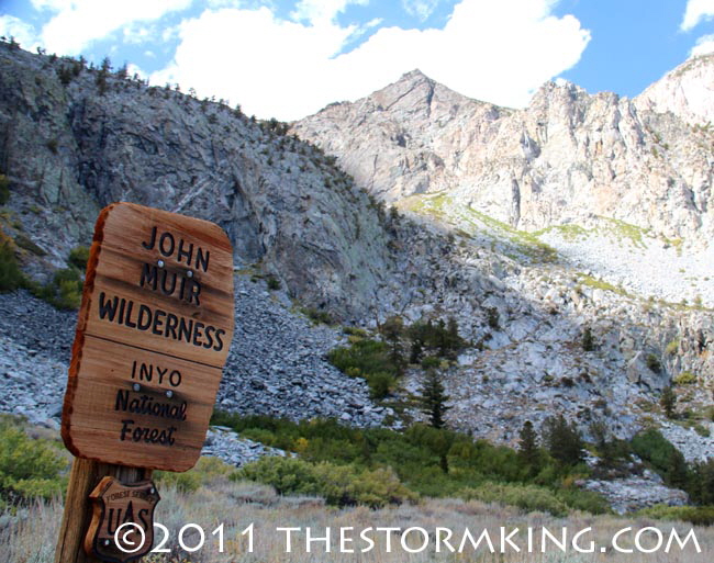 Nugget #218 Muir Wilderness  Sign