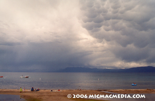 Nugget #87 B Mammatus clouds over Tahoe 2004 July Nugget #87 B Mammatus clouds over Tahoe 2004 July