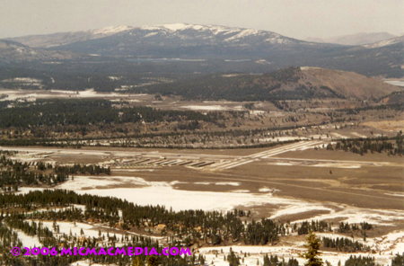 Nugget #88 A Truckee cold spot aerial view Nugget #88 A Truckee cold spot aerial view